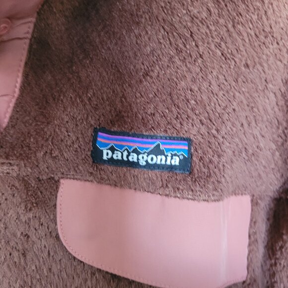 Patagonia Women Re-Tool Snap-T Pullover Moccasin Brown Large New - Picture 4 of 10